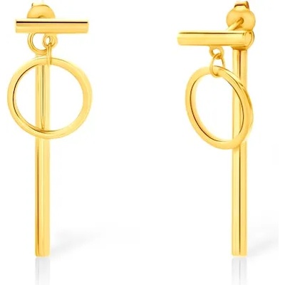 SAVICKI обеци: позлатено сребро