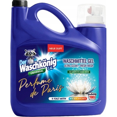 Waschkonig prací gel Univerzální Perfume de Paris 5,4 l