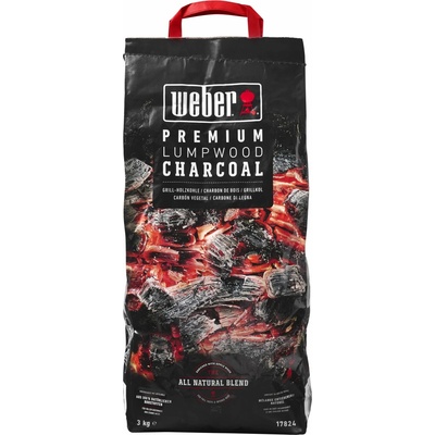 WEBER Grilovací uhlí dřevěné Premium 3 kg