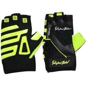 Stefan Botev Men Fitness Gloves - Black / Electric Green S