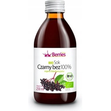 Berries baza čierna 100% šťava bio 250 ml