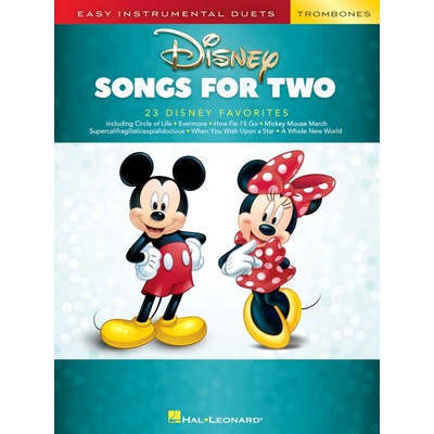 Disney Songs for Two / trombon pozoun snadné duety