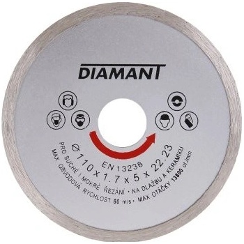 Diamant Levior Kotouč diamantový 110 x 1.7 x 22.2mm 21010