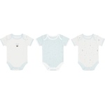 KikkaBoo Комплект бебешки бодита KikkaBoo Stripy Friends - 3 броя, 0-3 м (31110300020) - ozone
