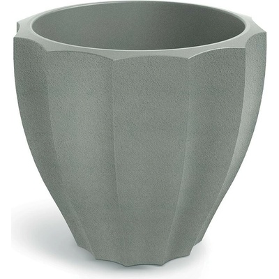Prosperplast Kvetináč Ronas Rounde betónovo sivý, 40 cm