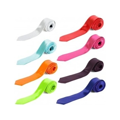 Kravata slim černá Gift3 1607