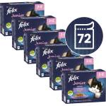 FELIX Fantastic Junior вкусен избор 72 x 85 г