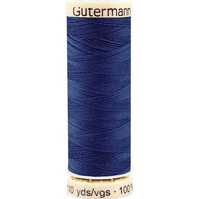 Polyesterové nitě návin 100 m Gütermann univerzální, střední, 315 Federal Blue