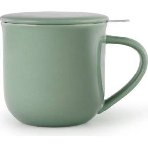 VIVA Чаша за чай с цедка VIVA Minima Stone Green 350ml (1007006) - azo