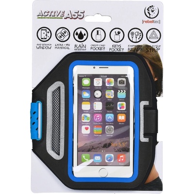 Pouzdro Rebeltec Active A55 bicepsové na telefon 5,5" černé