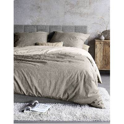 Irisette luxusné flanelové obliečky MERAN 8487-80 NATUR 140x200 70x90