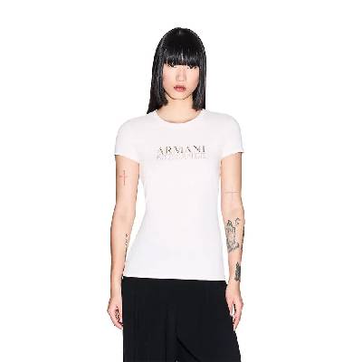 Тениска Armani exchange XW001837_AF16294 T-shirt - White (Salt Rose)