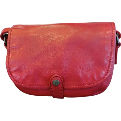 Gianni Conti malá dámská kožená crossbody červená 4203505 red