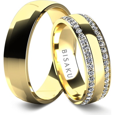 Bisaku Snubní Rhea II BIS B01755125G Žluté zlato