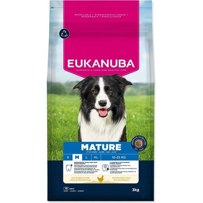 Eukanuba Life Care adult krmivo adult středních plemen kuřecí 3 kg