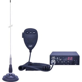 PNI PNI-PACK30 CB Radio Set Escort HP 8000L ML100 Antenna 4W 12V 110cm (PNI-PACK30)