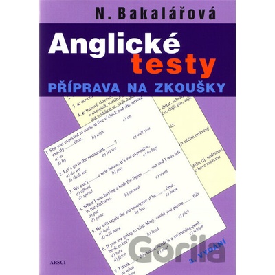 Anglické testy Natálie Bakalářová
