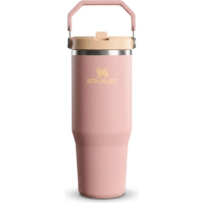 Stanley termoláhev s integrovanou slámkou The IceFlow Flip Straw 2.0 Tumbler 890 ml 30 oz Peach Rose
