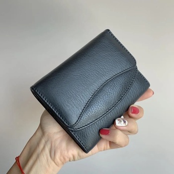 Image 1 of Портмоне Естествена Кожа Черно - Модел 1835