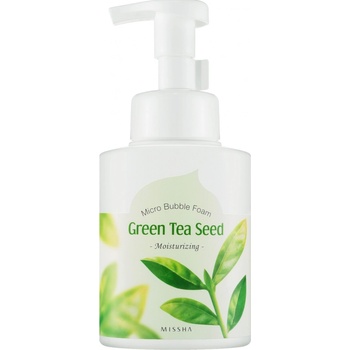 Missha Green Tea Seed hydratační čistící pěna s mikro bublinkami (Micro Bubble Foam) 250 ml
