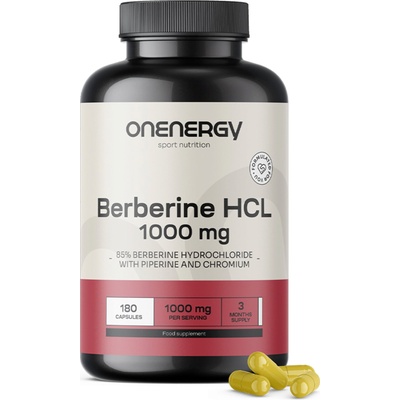 OnEnergy Berberin HCL 1000 mg - 180 капсули