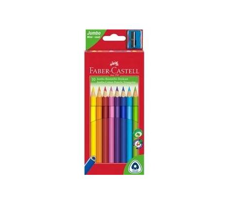 Faber-Castell 116510 Junior Triangular 10ks
