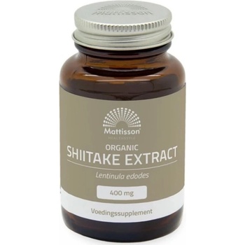 Mattisson Healthstyle Organic Shiitake Extract, 400 mg, 60 капсули, Mattisson Healthstyle (MT2039)