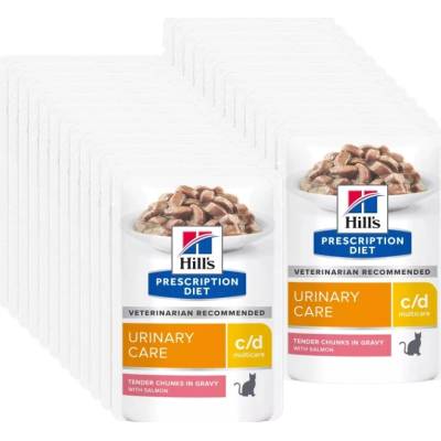 HILL'S PD Prescription Diet Feline c/d Salmon 24x85 g