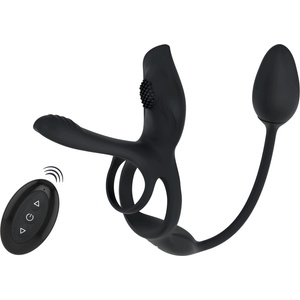 SuperLove RC Multi Function Couples Vibrator Black