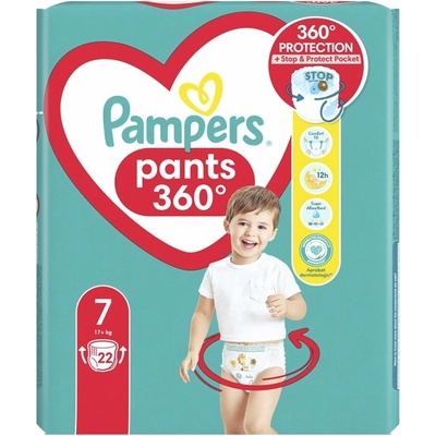 Pampers Pants 7 22 ks
