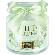 Artman Candles WILD GARDEN jasmin and lilac 400g