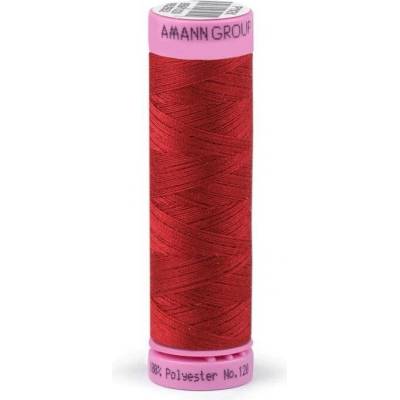 Polyesterové nitě návin 100 m Aspo Amann 0504 True Red
