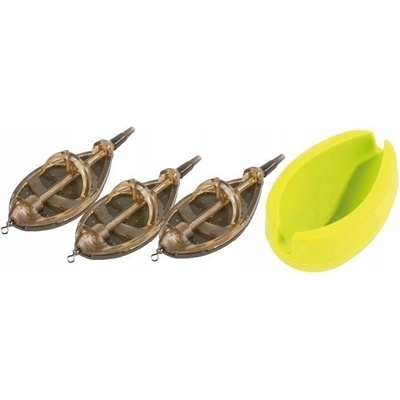 Mikado Sada Košíků na Krmení Method Feeder Douglas L 3x60g + Formička
