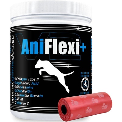 GAME DOG AniFlexi + V2 prípravok na kĺby pre psov 550 g Doplnkové balenie