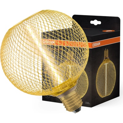 Osram LED Stmievateľná žiarovka DECOR FILAMENT G125 E27/3,5W/230V 1800K zlatá P227561