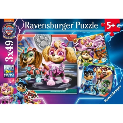 RAVENSBURGER Tlapková patrola ve velkofilmu 3x49 dielov