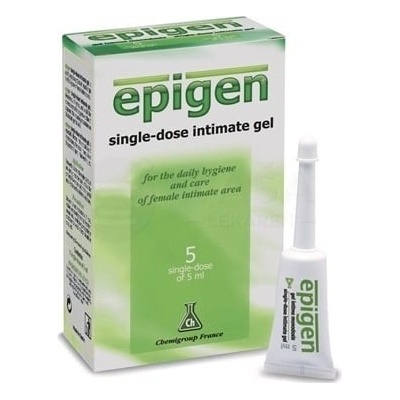 Epigen Vaginálny gél tuba s gélom 5 x 5 ml