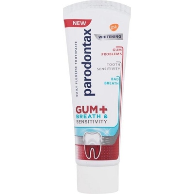 Parodontax Gum+ Breath & Sensitivity Whitening 75 ml