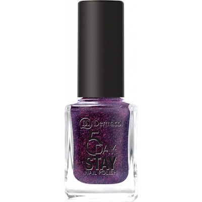 Dermacol Dlhotrvajúci lak na nechty 5 Days Stay 24 Royal Plum 11 ml