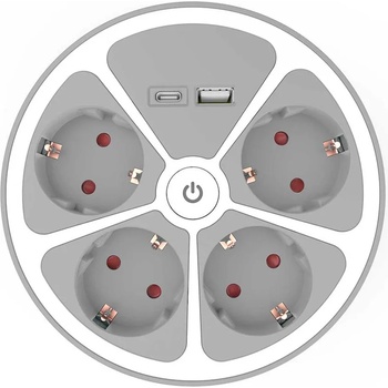 Image 1 of Muhler 4 Plug 2 m Switch (1006119)