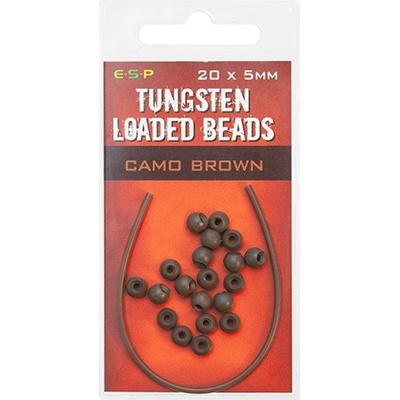 ESP Tungsten Loaded Bead 5mm Brown