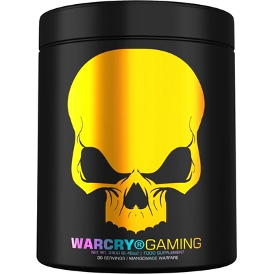 GENIUS NUTRITION Warcry Gaming | with Caffeine, Bacopa & Rhodiola [240 грама] Mangonade Warfare
