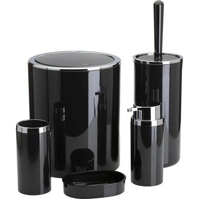 HowHomely DD0545 Carmen 5 ks čierna chróm