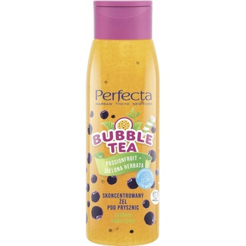 Perfecta, Bubble Tea koncentrovaný sprchový gél Divoká čerešňa + zelený čaj 400 ml