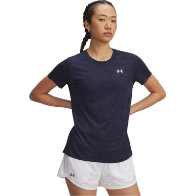 Under Armour Tech Twist Short Sleeve Womens - Midnight Navy