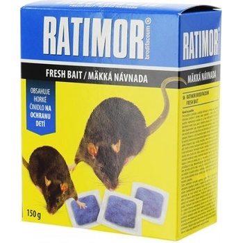 Unichem Ratimor Brodifacoum Návnada mäkká 150 g