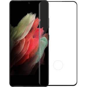 Nillkin Стъклен протектор Nillkin 3d cp+ max glass за Samsung Galaxy S21 ultra - Черен