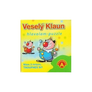 Hlavolam puzzle Veselý klaun