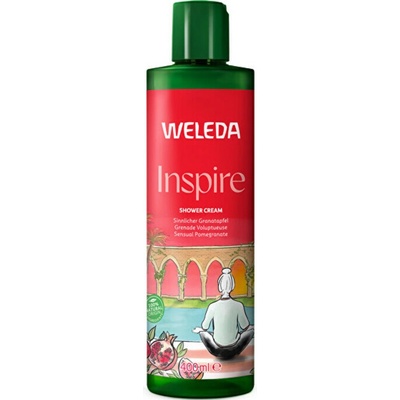 Weleda Inspire regeneračný sprchový krém Pomegranate, Orange and Vanilla 400 ml