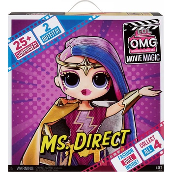 MGA LOL Surprise OMG Movie Magic Velká ségra Ms. Direct
